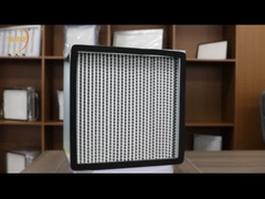 Γαλβανισμένο συνήθεια πλαισίων φίλτρο λειτουργουσών αιθουσών HEPA φίλτρων H13 H14 πτυχών HEPA υψηλής αποδοτικότητας βαθύ