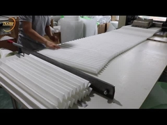 Η συνθετική ίνα G4 πτύχωσε προ το φίλτρο επιτροπής για HVAC/τον εξαερισμό