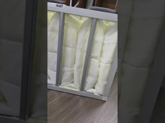 Τεχνικό φίλτρο τσέπης μέσων Τεχνικό φίλτρο αέρα για φίλτρο σακούλας Ahu