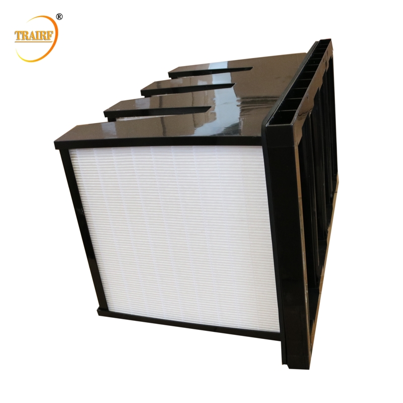 Καθαρό δωμάτιο Β συστημάτων HVAC φίλτρο αέρα τράπεζας με το πλαστικό πλαίσιο ABS