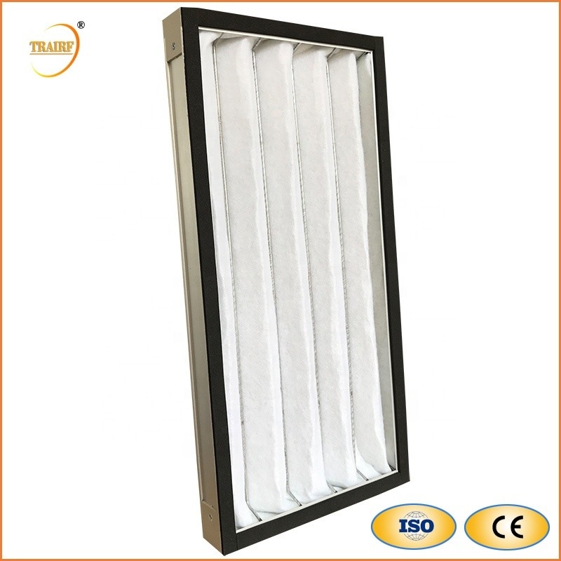 Washable πτυχωμένο συνθετικό φίλτρο αέρα ινών προ για το σύστημα εξαερισμού