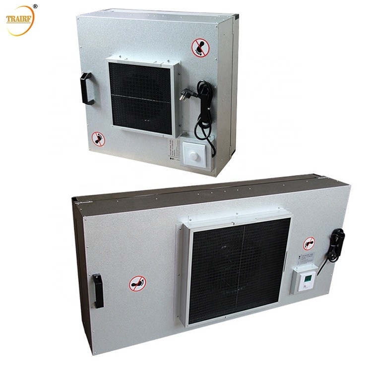 μονάδα φίλτρων ανεμιστήρων 570*570*340mm AC220V FFU για τον καθαρό θάλαμο