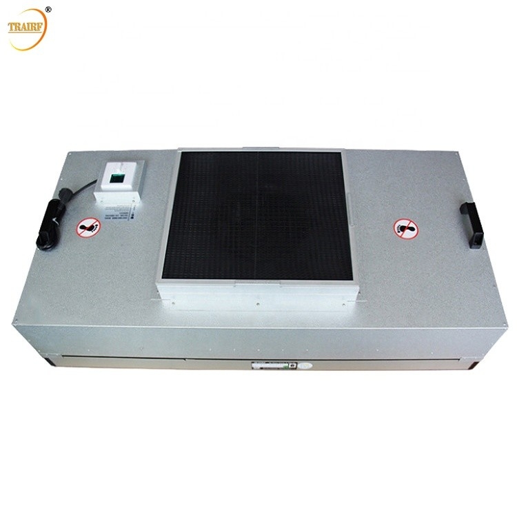 μονάδα φίλτρων ανεμιστήρων 570*570*340mm AC220V FFU για τον καθαρό θάλαμο