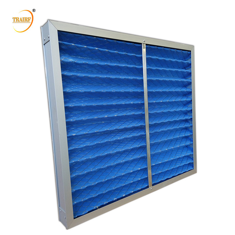 Μίας χρήσης φίλτρο αέρα φούρνων HVAC εναλλασσόμενου ρεύματος MERV 13 πτυχωμένο με Galvanization το δίκτυο