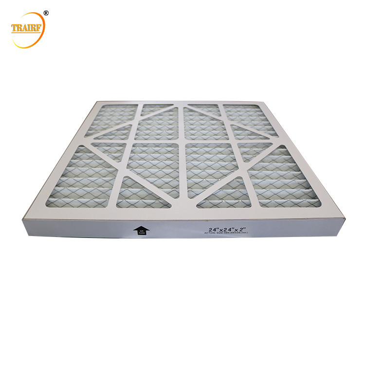 EU4 πτυχωμένα προ φίλτρα αέρα HVAC 24 ' X24 ' X2» για το σύστημα διήθησης