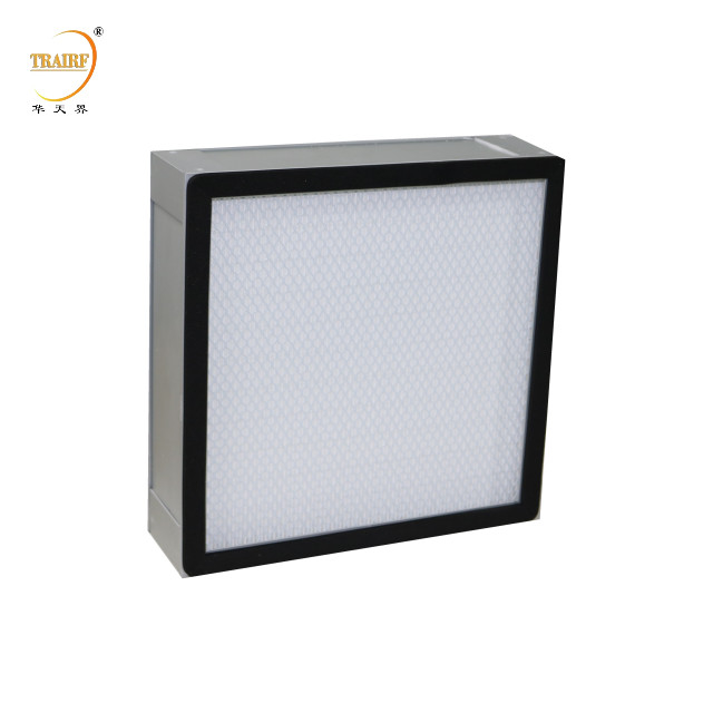 Φρέμα από κράμα αλουμινίου H13 H14 Mini Pleat Hepa Air Filter υψηλής απόδοσης