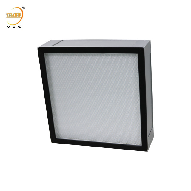 Φρέμα από κράμα αλουμινίου H13 H14 Mini Pleat Hepa Air Filter υψηλής απόδοσης
