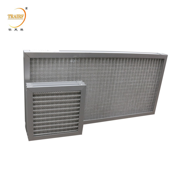 Αλουμινίου Ατσάλι Metal Mesh Κλιματιστικό Προεπιλογή αέρα πλέσιμο