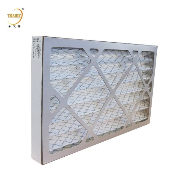 Merv 8 Καρτόνι Φρέμα Ac Φωτιά Φύλλο Αέρα Για HVAC Συστήματα Μέρη