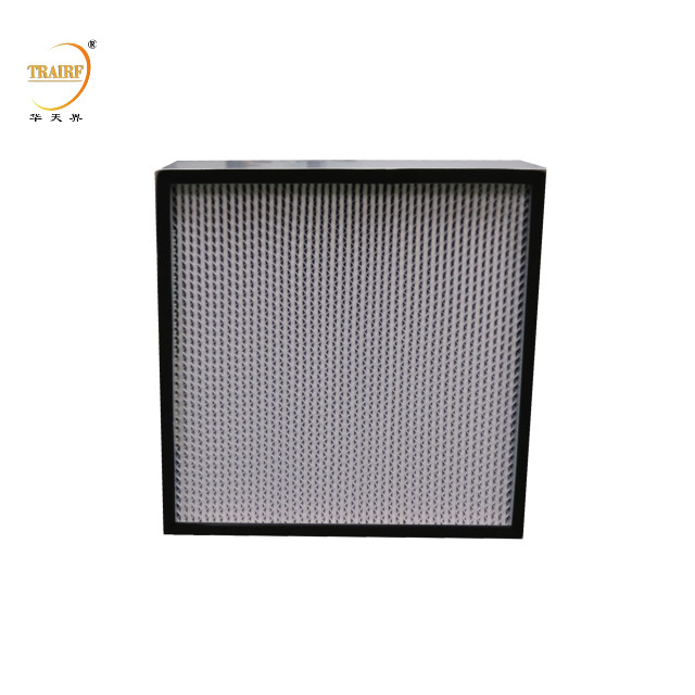 H14 Αλουμινίου Deep Pleat Laminar Flow Hood HEPA φίλτρο αέρα για σύστημα HVAC