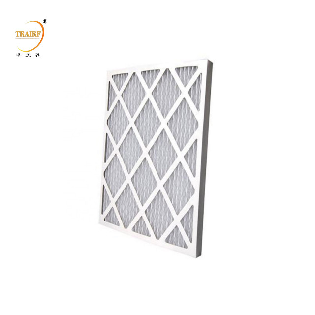 Καρτόνι Φρέμα Merv Πλεϊσμένη HVAC AC Φούρνος Προεπιλογή Αέρα Προσαρμοσμένο Πλέσιμο