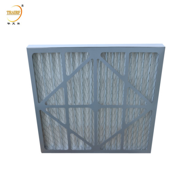 G3 G4 HVAC Προφίλτρο Merv 8/11/13/14 Χάρτινο πλαίσιο Πλατεμένο φίλτρο αέρα για σύστημα κλιματισμού