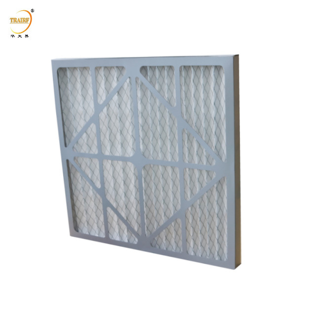 G3 G4 HVAC Προφίλτρο Merv 8/11/13/14 Χάρτινο πλαίσιο Πλατεμένο φίλτρο αέρα για σύστημα κλιματισμού